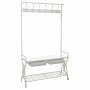 Recibidor Alexandra House Living Blanco Hierro 39 x 183 x 104 cm de Alexandra House Living, Mesas - Ref: D1630725, Precio: 20...