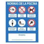 Sign Normaluz Pool PVC 50 x 40 cm | Tienda24 - Global Online Shop Tienda24.eu