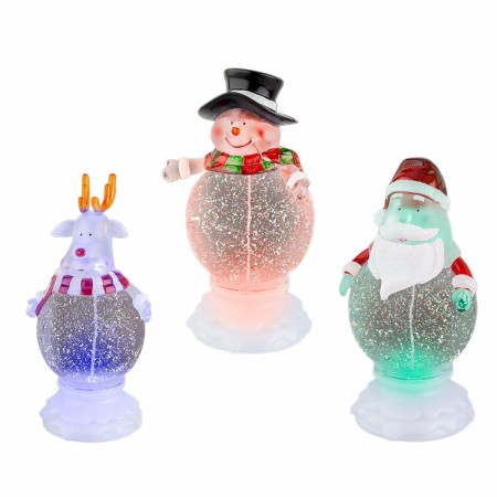 Figura Decorativa Lumineo 488719 Luz LED Navidad 13 x 10 x 21 cm | Tienda24 - Global Online Shop Tienda24.eu