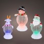 Figura Decorativa Lumineo 488719 Luz LED Navidad 13 x 10 x 21 cm | Tienda24 - Global Online Shop Tienda24.eu