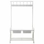 Recibidor Alexandra House Living Blanco Hierro 39 x 183 x 104 cm de Alexandra House Living, Mesas - Ref: D1630725, Precio: 20...