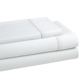 Sábana Bajera Ajustable Hosteline IRIS PREMIUM Blanco Cama de 90 | Tienda24 Tienda24.eu