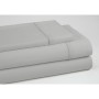 Juego de Sábanas Alexandra House Living QUTUN Gris Perla Cama de 90 3 Piezas | Tienda24 Tienda24.eu