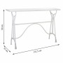 Hall Alexandra House Living White Iron 33 x 80 x 122 cm by Alexandra House Living, Tables - Ref: D1630727, Price: 117,27 €, D...