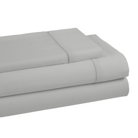 Funda de almohada Decolores Liso Blanco 175 Hilos 30 x 50 cm | Tienda24 Tienda24.eu