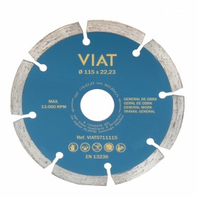 Disco de corte Viat 0711115 Alvenaria/Obra Seco Ø 115 x 2 x 22,2 mm de Viat, Rodas e discos abrasivos - Ref: S7920944, Preço:...