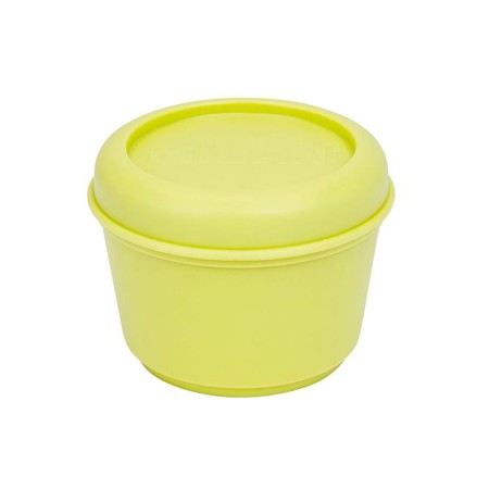 Récipient de Conservation des Aliments Milan Sunset Jaune Plastique Rond 250 ml Ø 10 x 7 cm | Tienda24 - Global Online Shop Tienda24.eu