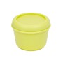 Récipient de Conservation des Aliments Milan Sunset Jaune Plastique Rond 250 ml Ø 10 x 7 cm | Tienda24 - Global Online Shop Tienda24.eu