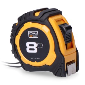 Tape Measure Koma Tools Standard ABS 8 m x 25 mm by Koma Tools, Tape Reels - Ref: S7921037, Price: 7,18 €, Discount: %