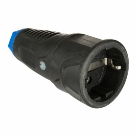 Plug socket Solera 5707c 250 V Black With lid 4,8 mm 16 A IP44 | Tienda24 - Global Online Shop Tienda24.eu