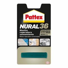 Massa de Vidraceiro Pattex Nural 36 Banhos Tubagem 65 g de Pattex, Selantes - Ref: S7921371, Preço: 17,98 €, Desconto: %