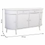 Credenza Alexandra House Living Bianco Ferro 40 x 80 x 150 cm di Alexandra House Living, Credenze e buffet - Rif: D1630732, P...