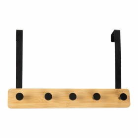 Door Coat Rack Andrea House ax72099 Black Metal 38 x 25 cm by Andrea House, Robe Hooks - Ref: S7921445, Price: 18,51 €, Disco...