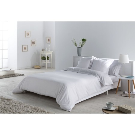 Duvet cover set Alexandra House Living White King size 5 Pieces | Tienda24 Tienda24.eu