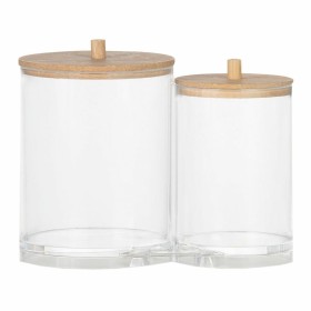 2 Tubs Andrea House ba72112 Acrylic ø 15 x 12 cm by Andrea House, Stands and dispensers - Ref: S7921455, Price: 10,48 €, Disc...