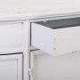 Credenza Alexandra House Living Bianco Ferro 40 x 80 x 150 cm di Alexandra House Living, Credenze e buffet - Rif: D1630732, P...