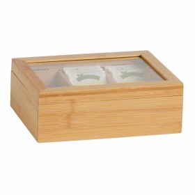 Box for Infusions Andrea House cc73015 Bamboo 21 x 16 x 7,5 cm by Andrea House, Tea and coffee storage - Ref: S7921481, Price...