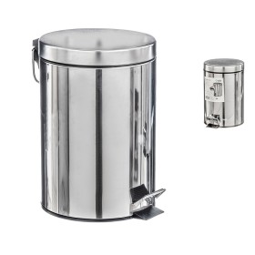 Waste bin Confortime Silver 30 L (2 Units) | Tienda24 - Global Online Shop Tienda24.eu