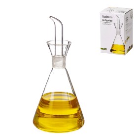 Ölfläschchen Quid Ebano Durchsichtig Glas (300 ml) | Tienda24 - Global Online Shop Tienda24.eu