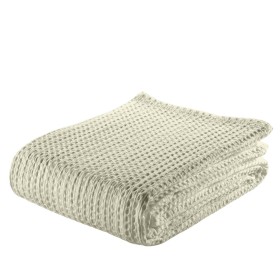 Colcha Hosteline PALMA Blanco Cama de 150 | Tienda24 Tienda24.eu