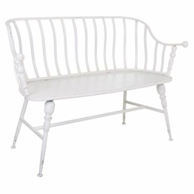 Bench Alexandra House Living White Iron 53 x 86 x 128 cm by Alexandra House Living, Benches - Ref: D1630739, Price: 211,07 €,...