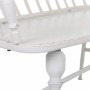 Banc Alexandra House Living Blanc Fer 53 x 86 x 128 cm de Alexandra House Living, Bancs - Réf : D1630739, Prix : 211,07 €, Re...