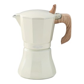 Cafeteira Italiana Oroley Petra 9 Copos Creme Alumínio de Oroley, Cafeteiras italianas - Ref: S7921790, Preço: 44,14 €, Desco...