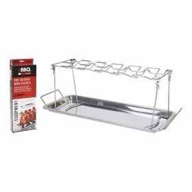 Rack for chicken wings BBQ Collection Stainless steel by BBQ Collection, Roasting Pans - Ref: S7922352, Price: 15,97 €, Disco...