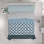 Parure de couette Alexandra House Living Estelia Multicouleur Gran lit 2 persones 2 Pièces | Tienda24 Tienda24.eu