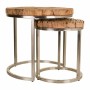 Set of 2 tables Alexandra House Living Natural Iron Mango wood by Alexandra House Living, Tables - Ref: D1630742, Price: 205,...