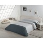 Duvet cover set Alexandra House Living White Grey Single 2 Pieces | Tienda24 Tienda24.eu