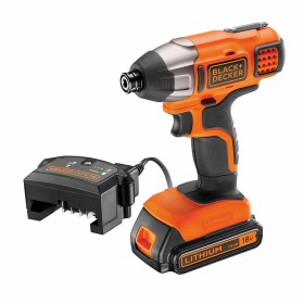 Schlagschraubenzieher Black & Decker bdcim18d1a-qw 115 Nm von Black & Decker, Bohrer und Schraubendreher - Ref: S7922573, Pre...