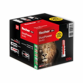 Studs Fischer DuoPower 534993 Ø 6 x 30 mm Nylon (45 Units) | Tienda24 - Global Online Shop Tienda24.eu