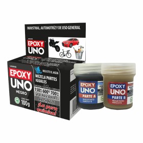 Adhésif époxy à deux composants Fusion Epoxy Black Label Unoc40 Universel Incolore 50 g | Tienda24 - Global Online Shop Tienda24.eu