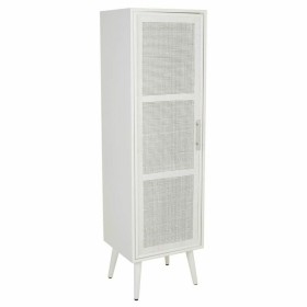 Armário Alexandra House Living Prateado white wedding Bambu Madeira MDF 37 x 139 x 40 cm de Alexandra House Living, Armários ...