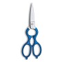 Kitchen Scissors 3 Claveles 8" Stainless steel Blue Multi-use | Tienda24 - Global Online Shop Tienda24.eu