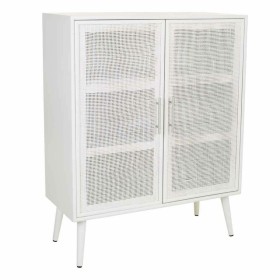 Cupboard Alexandra House Living Silver white wedding Bamboo MDF Wood 37 x 101 x 80 cm by Alexandra House Living, Bedroom Ward...