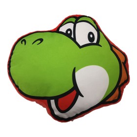 Cojín 3D Super Mario Yoshi 40 x 40 cm de Super Mario, Cojines - Ref: S7923008, Precio: 11,64 €, Descuento: %