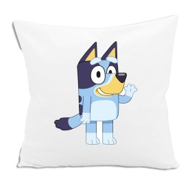 Cushion Blue Flowers 45 x 10 x 45 cm | Tienda24 - Global Online Shop Tienda24.eu