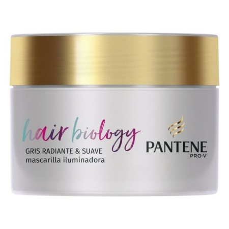 Mascarilla Capilar HAIR BIOLOGY GRIS RADIANTE Pantene Hair