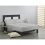 Juego de Sábanas Alexandra House Living Iber Gris Perla Cama de 160 4 Piezas | Tienda24 Tienda24.eu