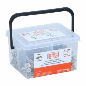 Screw kit Black & Decker Pozidriv Wood 350 Pieces by Black & Decker, Screws - Ref: S7923082, Price: 24,82 €, Discount: %