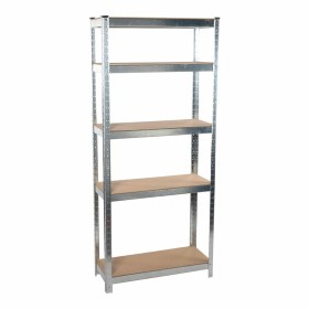 Shelves Kinzo Wood Stainless steel 5 Shelves 750 kg 75 x 30 x 172 cm by Kinzo, Utility Shelves - Ref: S7923115, Price: 50,41 ...