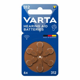 Pila per apparecchio acustico Varta Hearing Aid 312 PR41 6 Unità di Varta, Apparecchi acustici e accessori - Rif: S7923144, P...