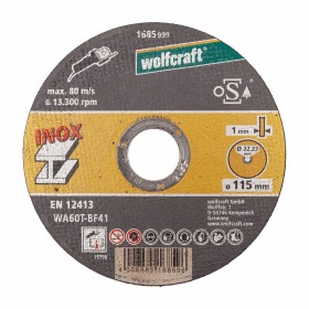 Disques de coupe Wolfcraft 8462000 Ø 115 mm (10 Unités) de Wolfcraft, Roues et disques abrasifs - Réf : S7923162, Prix : 14,1...