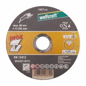 Trennscheiben Wolfcraft 8463000 Ø 125 mm (10 Stück) von Wolfcraft, Zubehör für Oberfräsen - Ref: S7923163, Preis: 16,17 €, Ra...