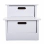 Panca Alexandra House Living Bianco Legno di paulownia Legno MDF 34 x 34 x 34 cm Scala di Alexandra House Living, Sedie - Rif...