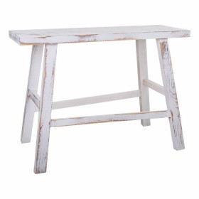 Bench Alexandra House Living White Natural Mango wood MDF Wood 40 x 47 x 72 cm | Tienda24 - Global Online Shop Tienda24.eu