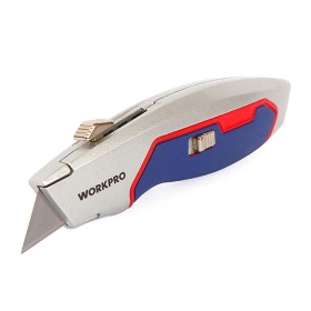 Cúter Workpro Aluminio fundido 16,5 x 4,1 x 2,8 cm de Workpro, Cortadores - Ref: S7923311, Precio: 5,82 €, Descuento: %