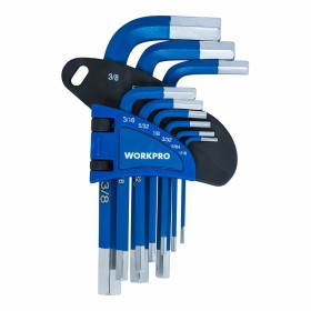 Jeu de Clés Allen Workpro 9 Pièces de Workpro, Clés - Réf : S7923343, Prix : 10,25 €, Remise : %